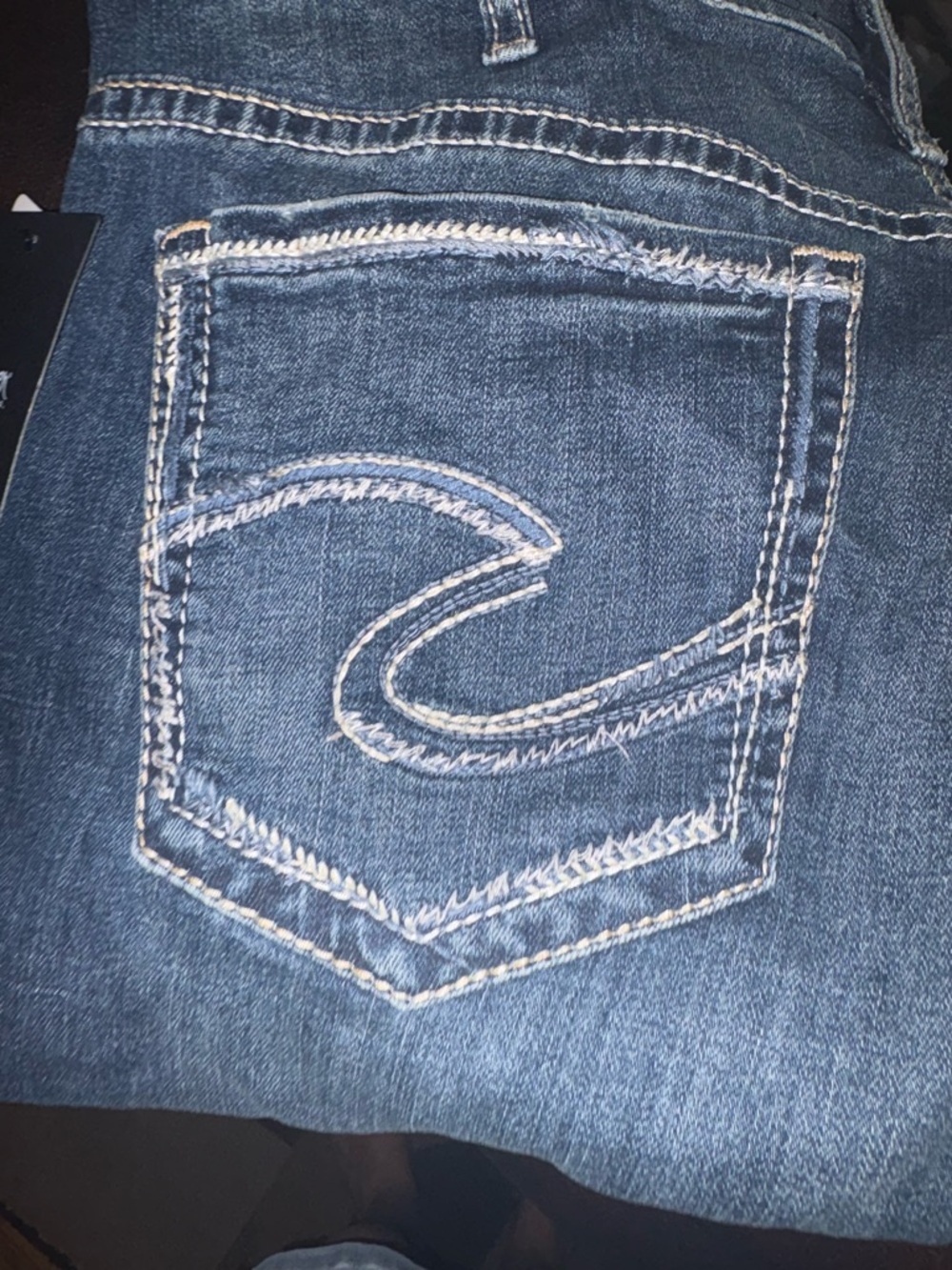Silver Jeans Women's Dark Blue Bootcut Jeans size New with tags - Picture 5 of 9